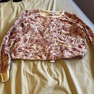 Harry Potter Hot Topic Hogwarts Cinch Pullover Top